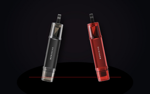 MERUNIVO Escape Tool Duo in Schwarz und Rot